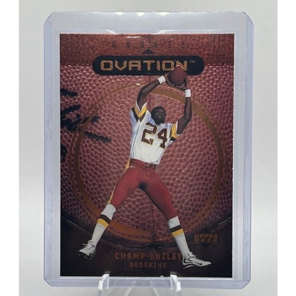 Champ Bailey Rookie 1999 Upper Deck Ovation 67 NFL Washington Redskins